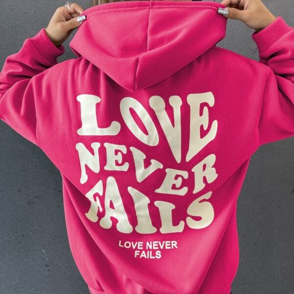 CORINTHIANS LOVE NEVER FAILS SWEATSHIRT - Picture 1 of 5